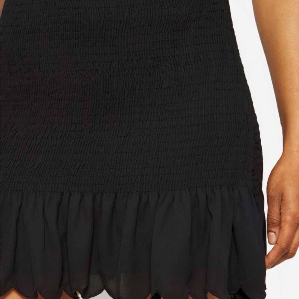 Veto Moda Mini Smocked Skirt Black